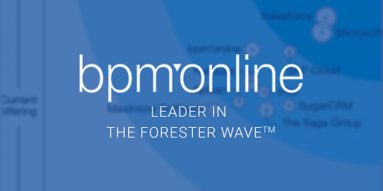 bpm’online Named a Leader in CRM Suites For Midsize Organizations by Forrester