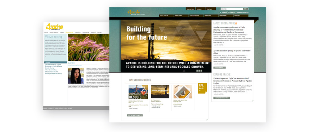 Corporate Website Redesign