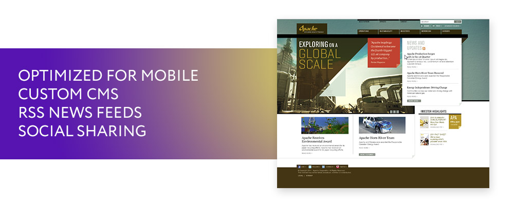 Enterprise Corporate Communications Platform: Web 2.0 Push