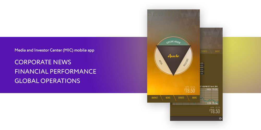 Media and Investor Center mobile app