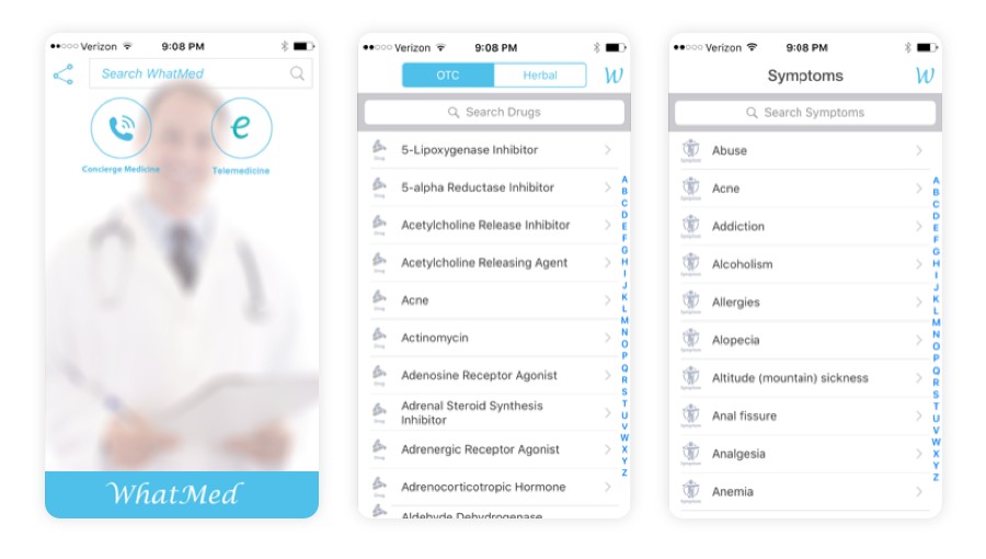 WhatMed App Screenshots