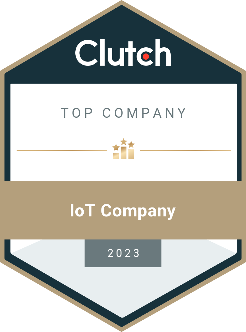 Top IoT Company 2023 Clutch Award