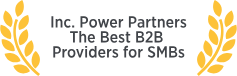 Inc Power Partners The best B2B Providers 2023 Award