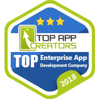Top Enterprise App Developement Company 2018 Top App Developers Award