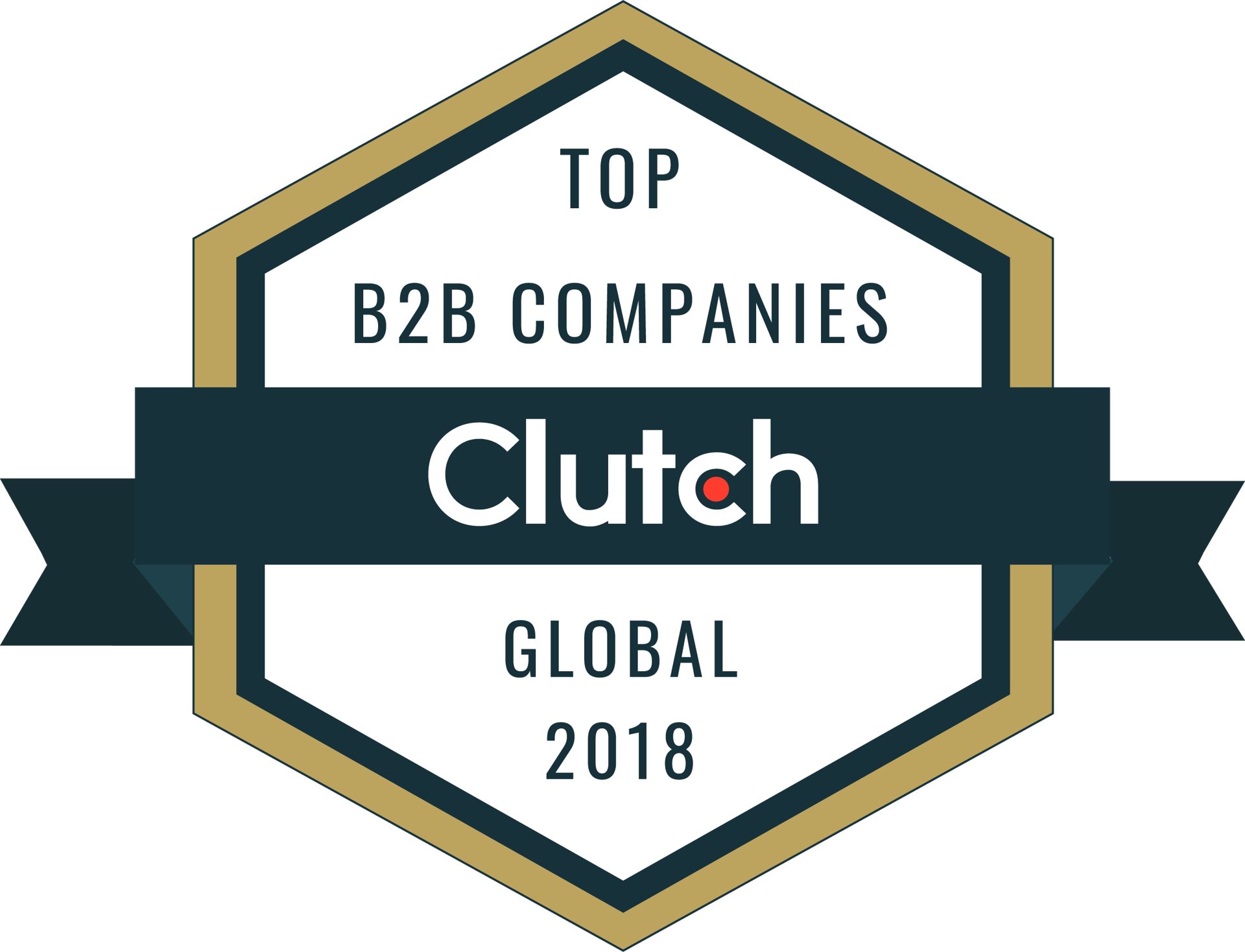 Top B2B Companie 2018 Clutch Award