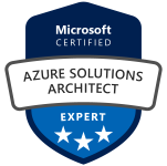 Azure Solutions Architect Microsoft Award
