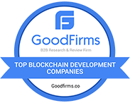 Top Blockchain Companies Goodfirms Badge