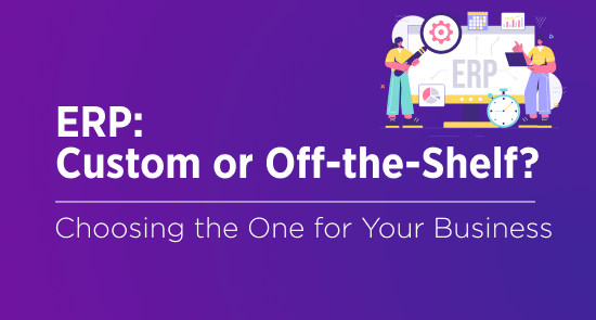 Custom vs. Off-the-Shelf ERP: Things to Know Before Taking the Leap