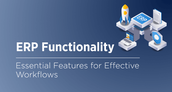 ERP Functionality: Things the Software Is Meant to Resolve