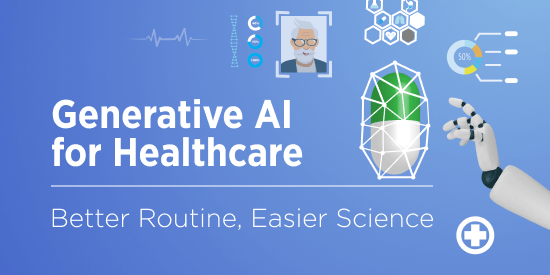 Generative AI for Healthcare: Facilitating Science and Workflows