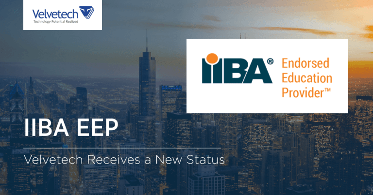 IIBA Certifies Velvetech as Endorsed Education Provider
