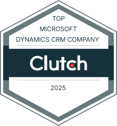 Clutch Top Microsoft Dynamics CRM Company Badge