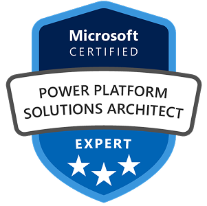 Power Platform Solutions Architect Microsoft Award