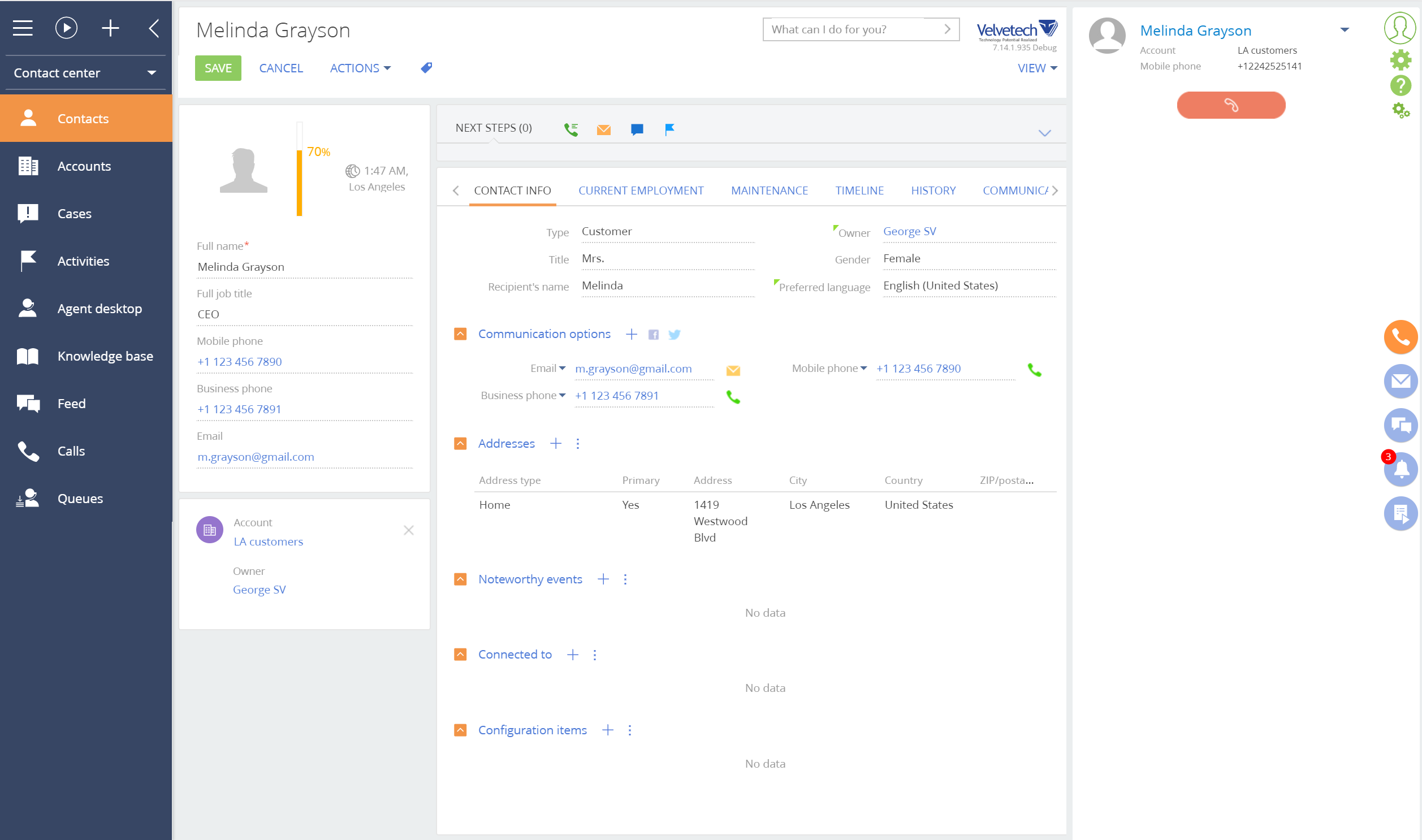 Unified Contact Center