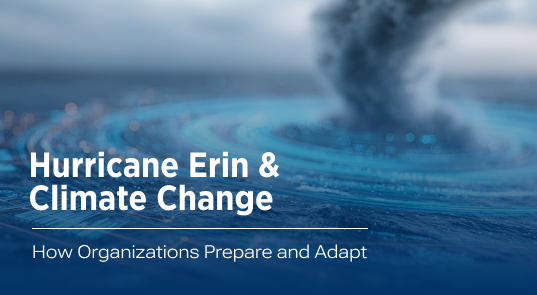 When Climate Becomes a Business Metric: Hurricane Erin 2025 and Data-Driven Resilience
