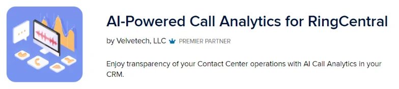 AI-Powered Call Analytics at RingCentral App Gallery
