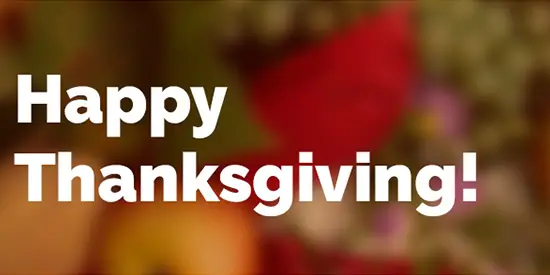 Thanksgiving Greetings from Velvetech in 2016