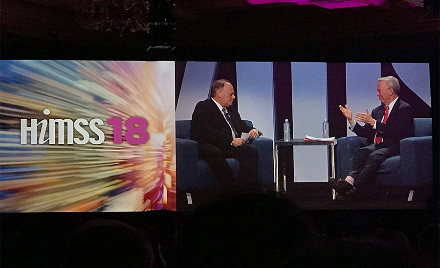 HIMSS18 talks - Eric Schmidt
