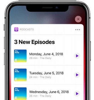 Interactive Content in iOS 12 Notifications