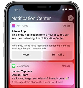iOS 12 Quiet Notifications