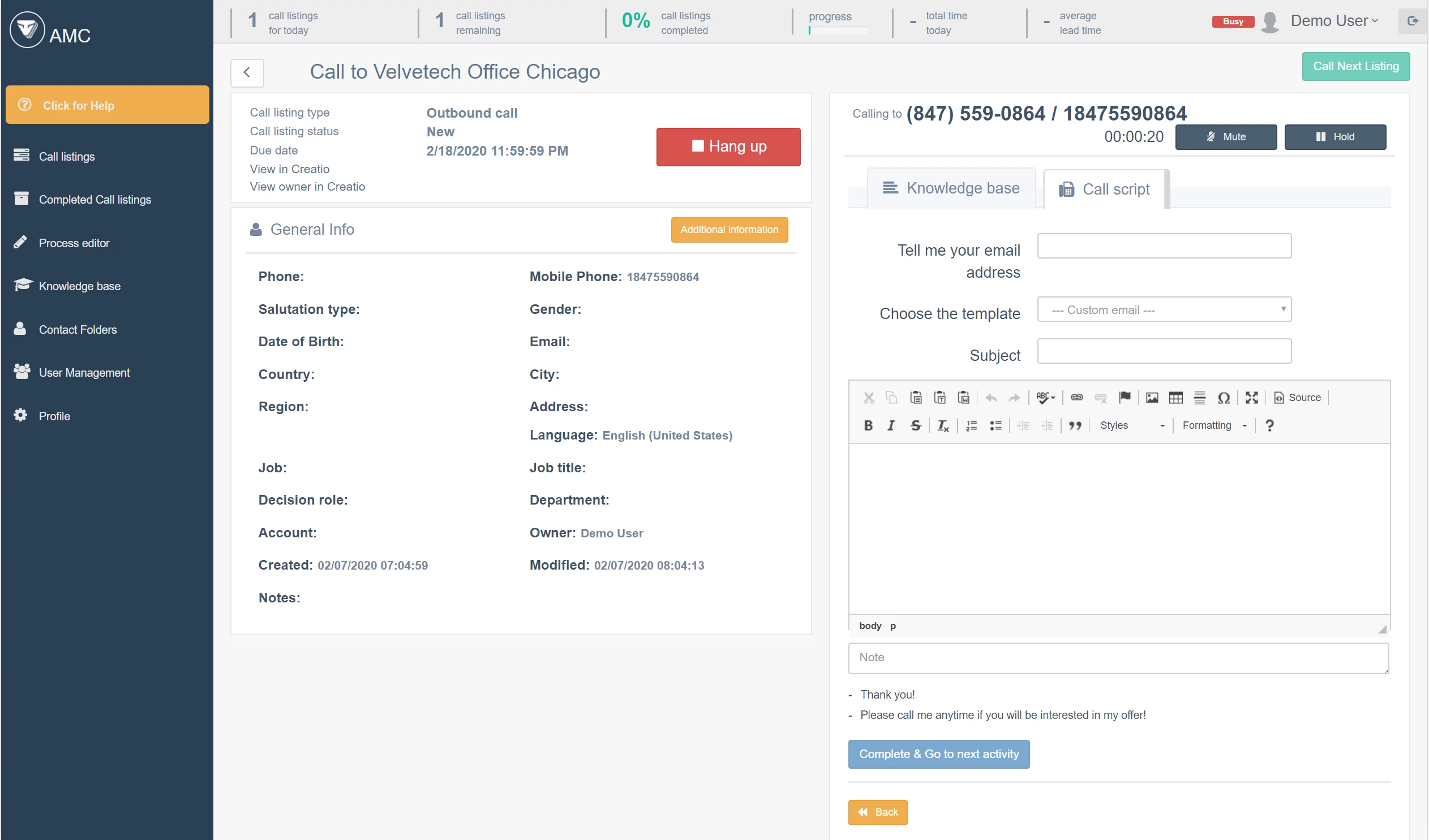 PowerDialer for Outbound Call Center Efficiency